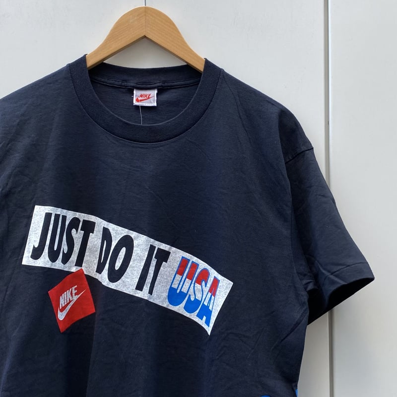 NIKE/ナイキ JUST DO IT ロゴＴシャツ 90年代 Made In USA (DE...