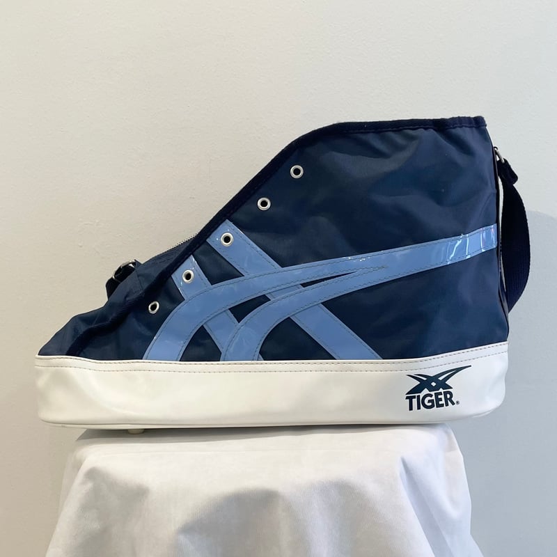 asics/アシックス スニーカー型 ショルダーバッグ 80年代 (USED