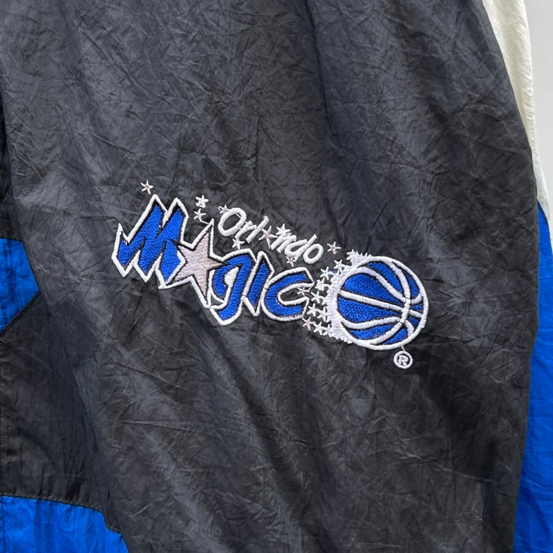90s USA NBAオーランドマジックナイロン刺繍ロゴジャケットMサイズ