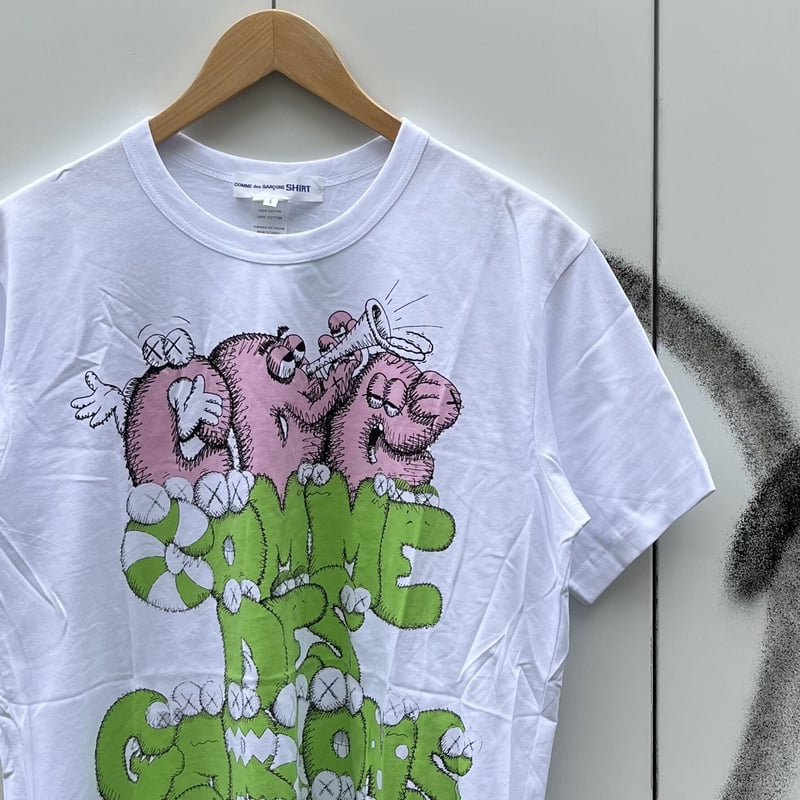 コムデギャルソン　カウズ　Tシャツ