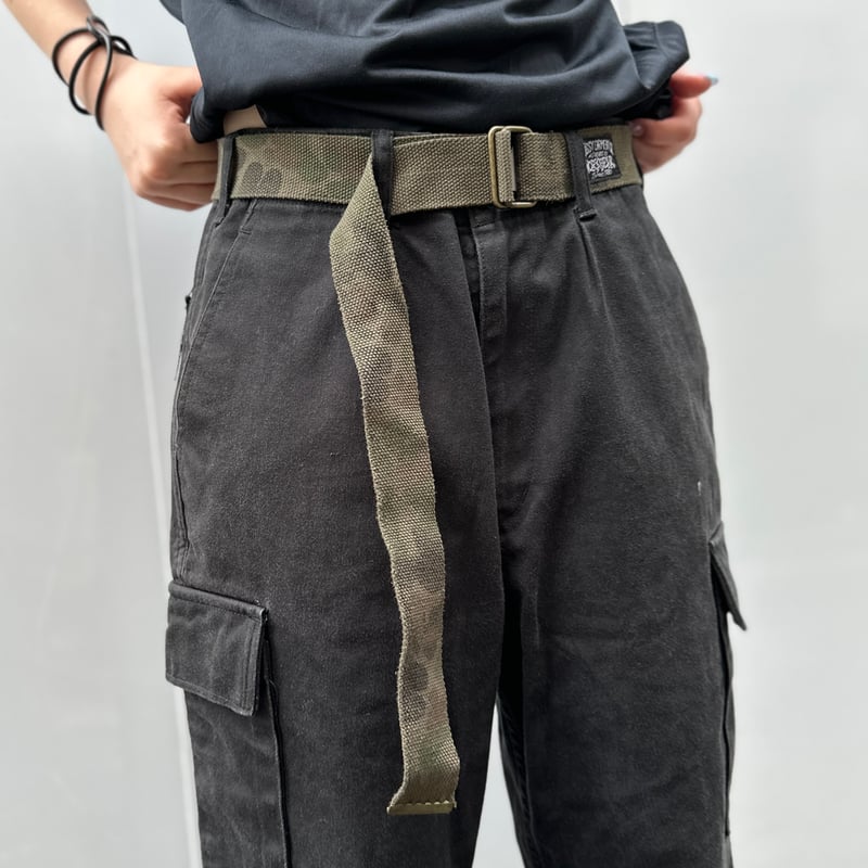 希少】00s old stussy ステューシー ラスタ柄ガチャベルト