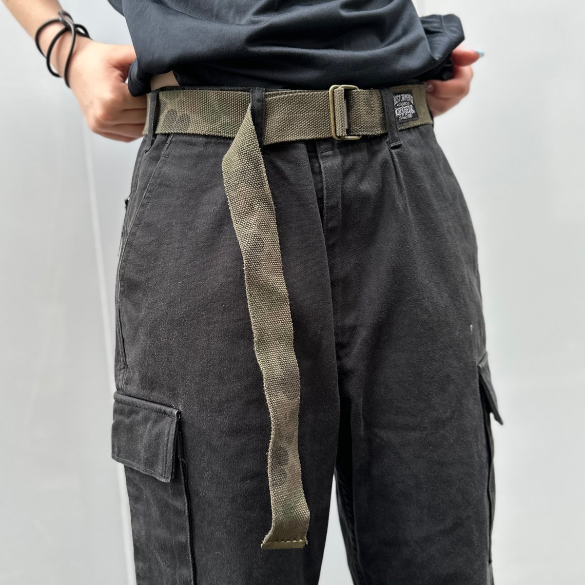 STUSSY/ステューシー Wリング ベルト 00年代 (USED) | chameleon STUSSY/ステューシー Wリング ベルト 00年代 (USED) | chameleon