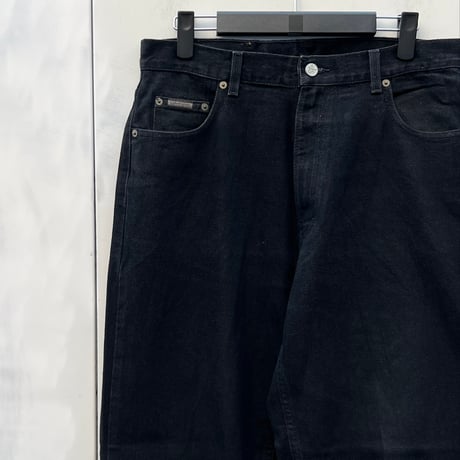 Calvin Klein Jeans/カルバンクラインジーンズ イージーフィットブラックジーンズ 90年代 (USED)