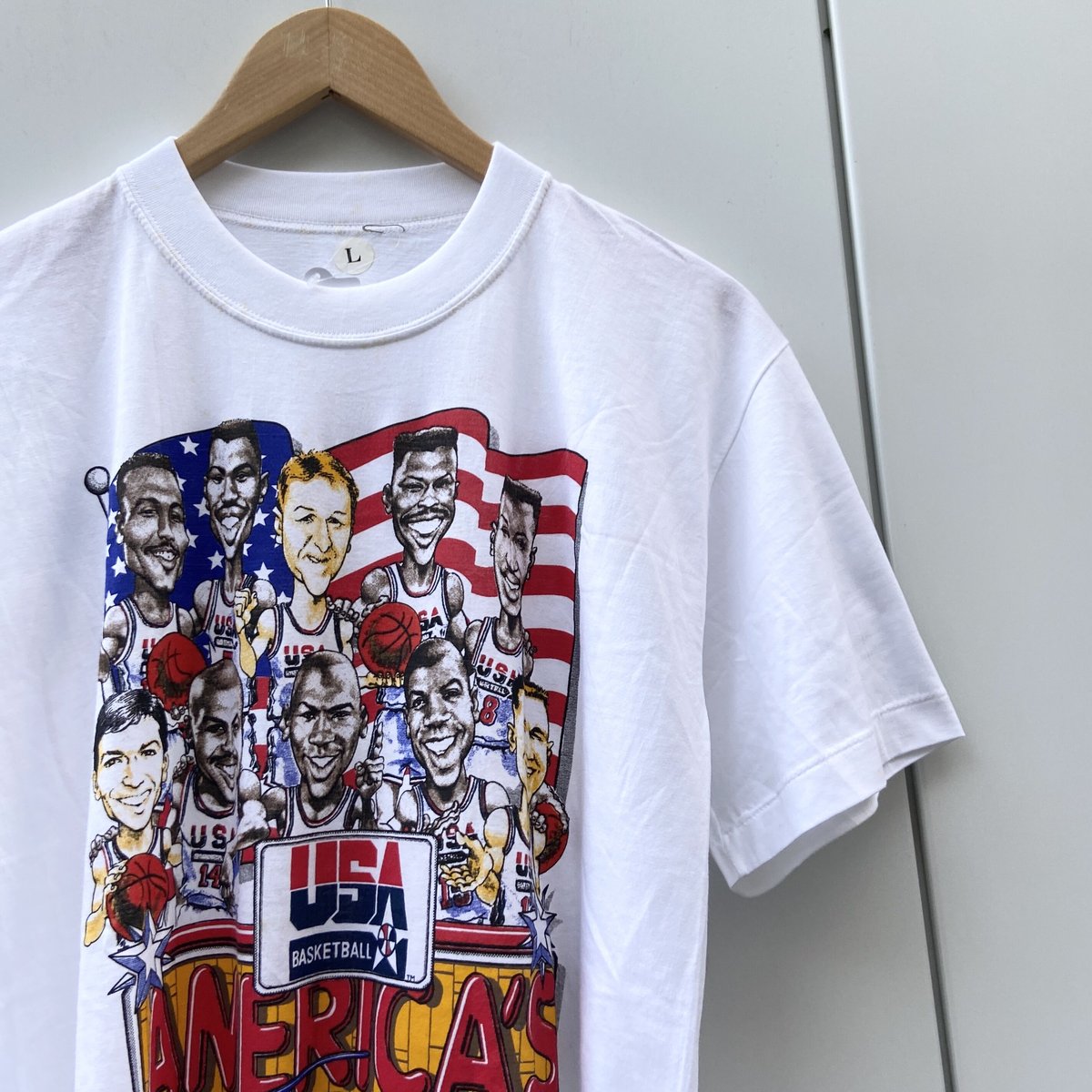 USA BASKETBALL DREAM TEAM/USAバスケットボールドリームチーム Tシ...