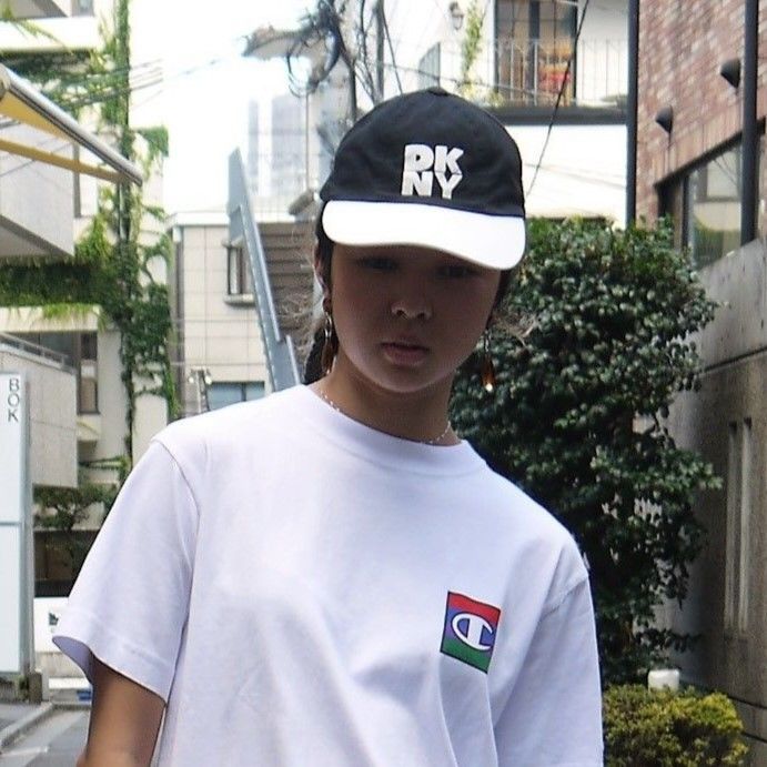 DKNY/ダナキャランニューヨーク キャップ 90年代 (USED