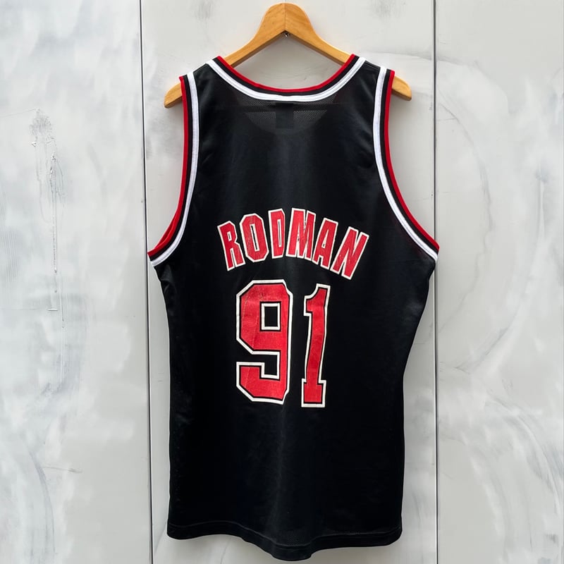 Champion NBA BULLS/チャンピオン シカゴブルズ 91 RODMAN バスケタ