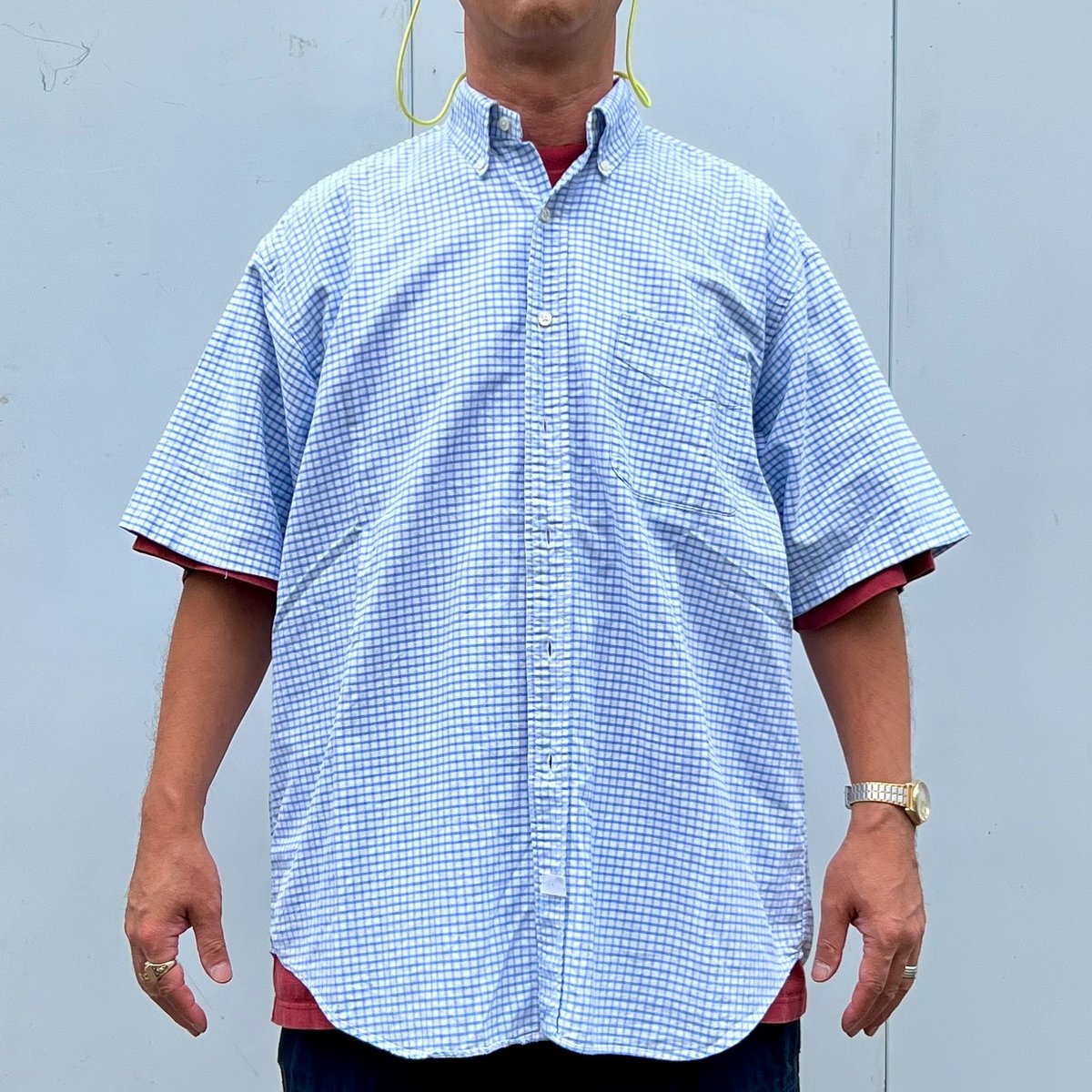 90s RALPH LAUREN ボタンダウンアロハシャツ　名作 fit=scale-down,w=1200
