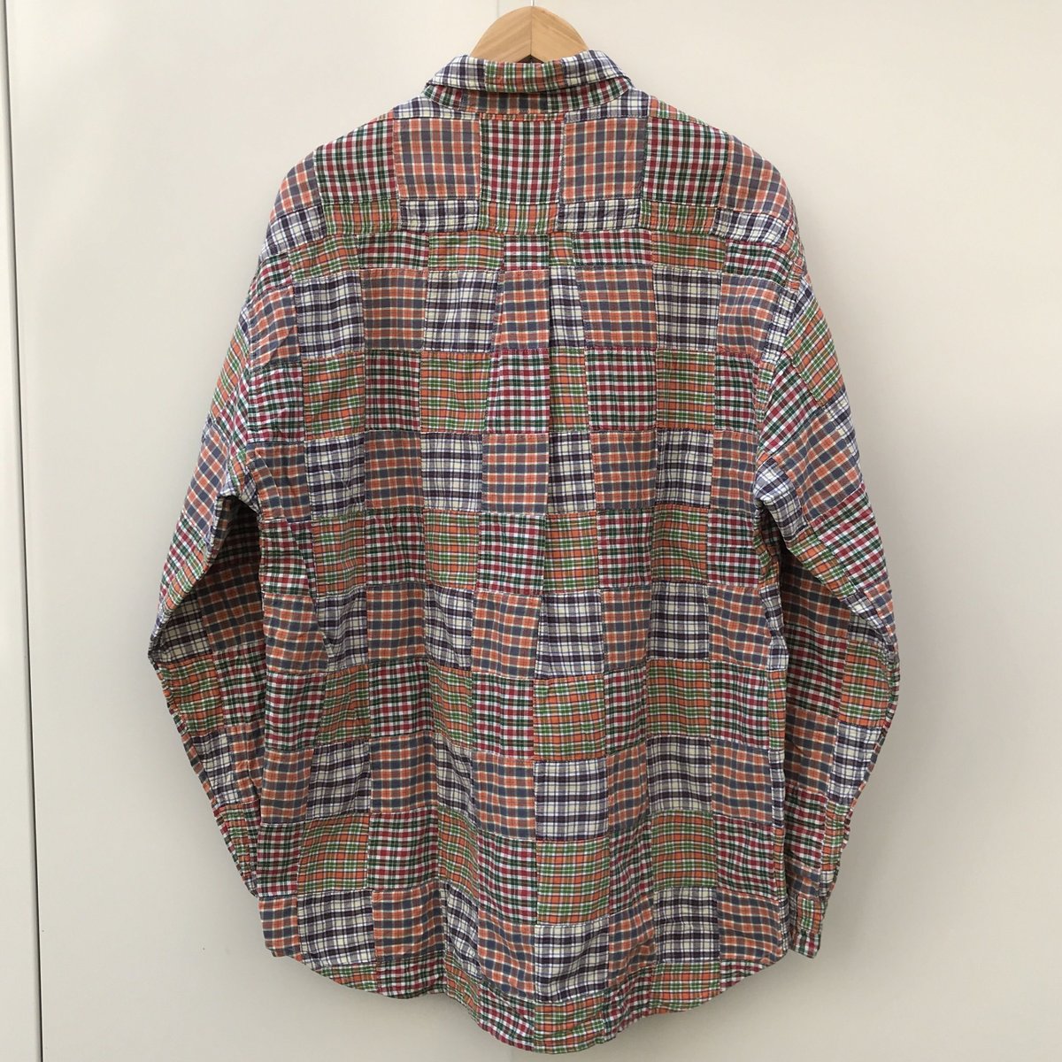 J CREW/ジェイクルー パッチワークシャツ 90年代 (USED J CREW/ジェイクルー パッチワークシャツ 90年代 (USED