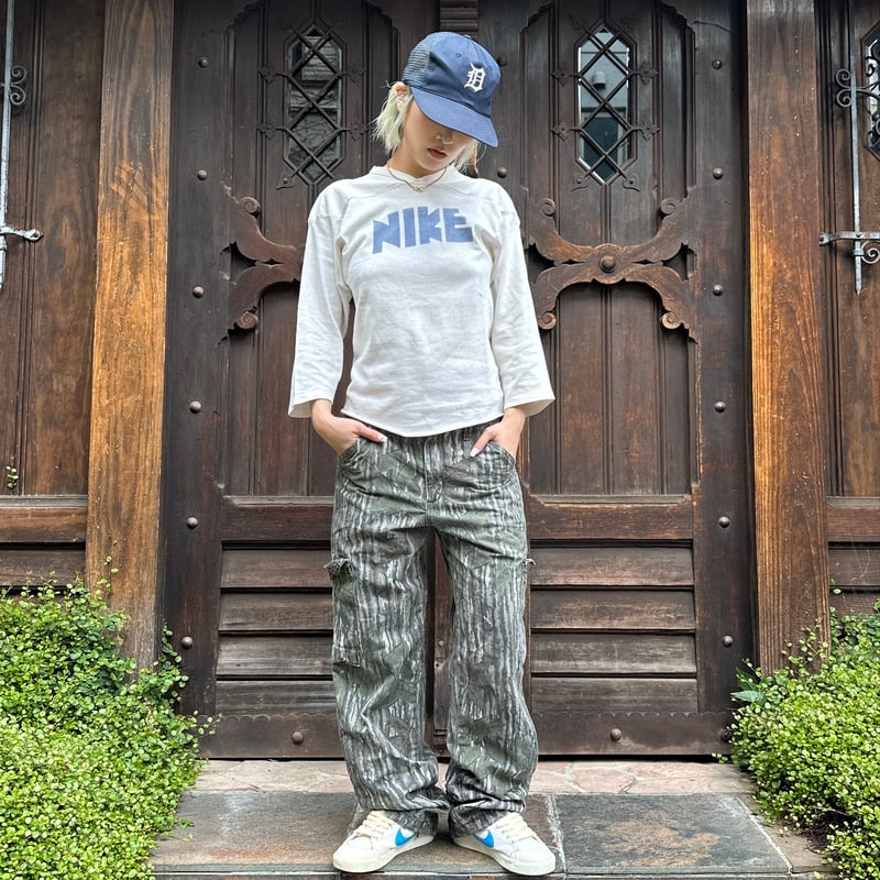 NIKE/ナイキ ゴツロゴフットボールTシャツ 80年前後 Made in USA NIKE/ナイキ ゴツロゴフットボールTシャツ 80年前後 Made in USA