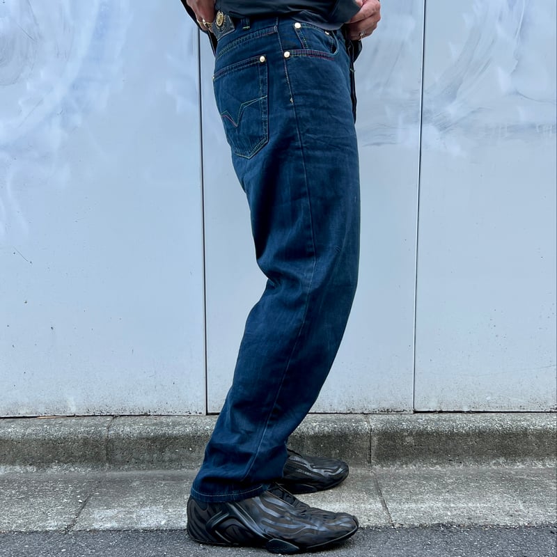 VERSACE/ベルサーチ ブラックジーンズ 90年代 Made in ITALY VERSACE/ベルサーチ ブラックジーンズ 90年代 Made in ITALY