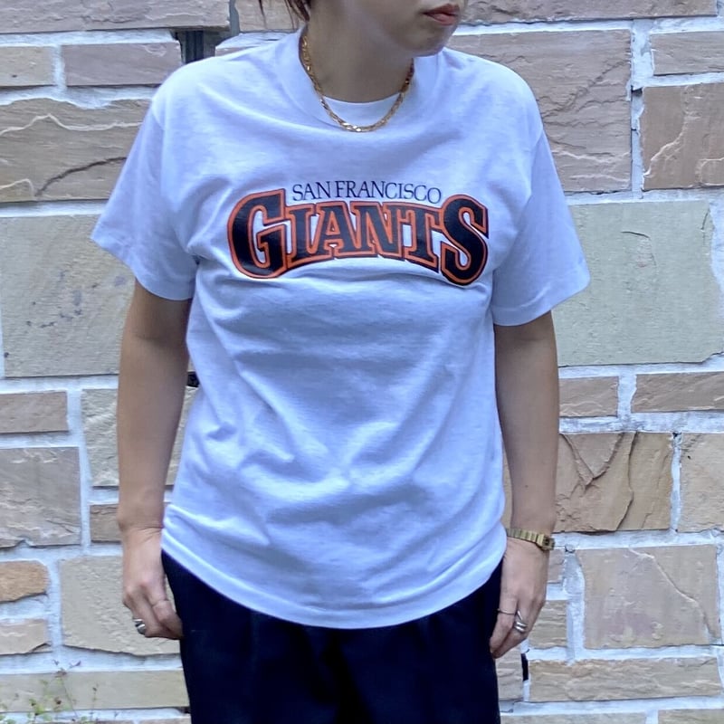 デッド 02年 adidas サンフランシスコジャイアンツ ロゴ tシャツ