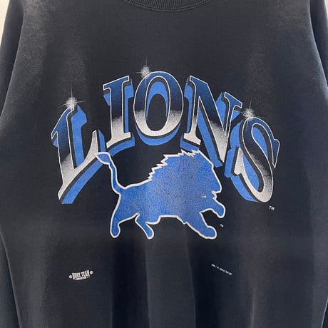 NFL LIONS/デトロイト ライオンズ スウェット 94年 Made in USA (USED) //2nd ITEM//