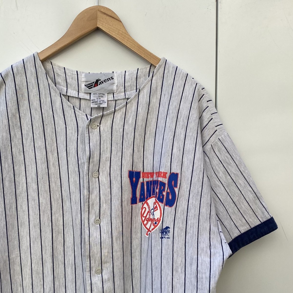 NEW YORK YANKEES/ニューヨークヤンキース ベースボールシャツ NEW YORK YANKEES/ニューヨークヤンキース ベースボールシャツ