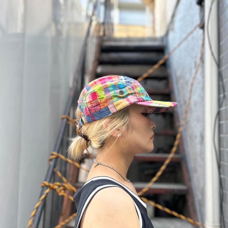 NEW YORK HAT/ニューヨークハット パッチワーク柄 キャップ 90