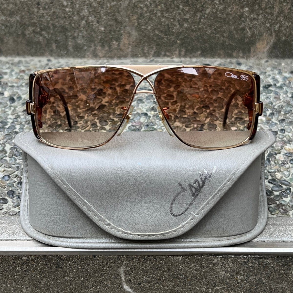 CAZAL/カザール 955サングラス 90年代 Made in GERMANY (箱 CAZAL/カザール 955サングラス 90年代 Made in GERMANY (箱