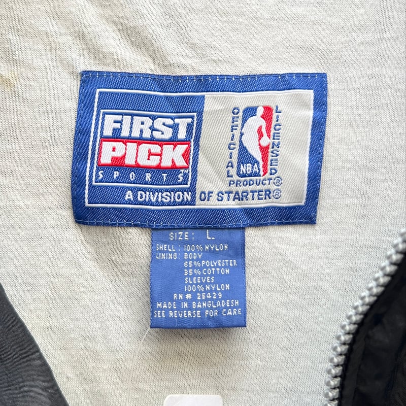 90s USA NBAオーランドマジックナイロン刺繍ロゴジャケットMサイズ