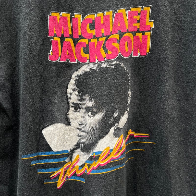 MICHEL JACKSON/マイケルジャクソン Thriller Tシャツ 80年代 Mad MICHEL JACKSON/マイケルジャクソン Thriller Tシャツ 80年代 Mad