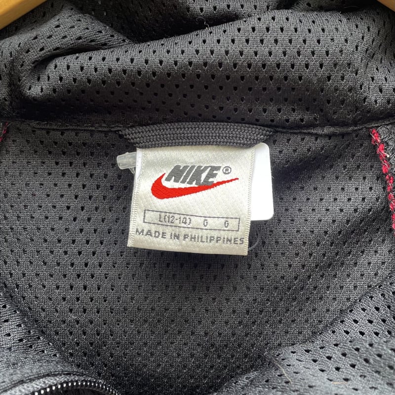 NIKE/ナイキ メッシュジャージフードジャケット 90年代 (USED NIKE/ナイキ メッシュジャージフードジャケット 90年代 (USED