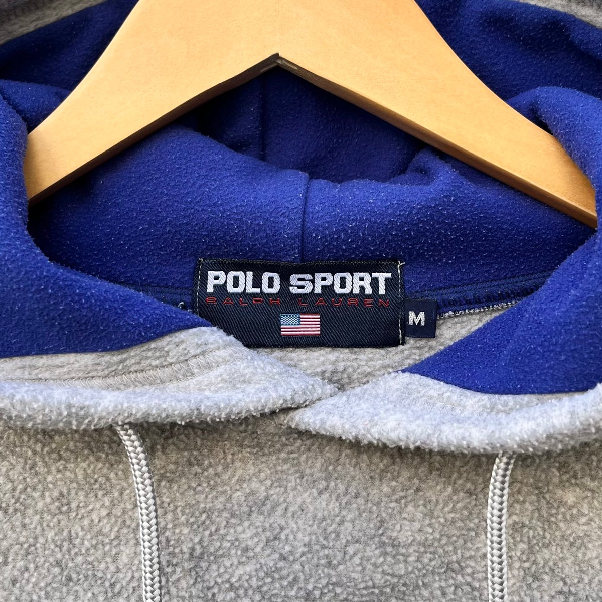 POLOSPORT/ポロスポーツ USAロゴフリースパーカー 90年代 (USED POLOSPORT/ポロスポーツ USAロゴフリースパーカー 90年代 (USED
