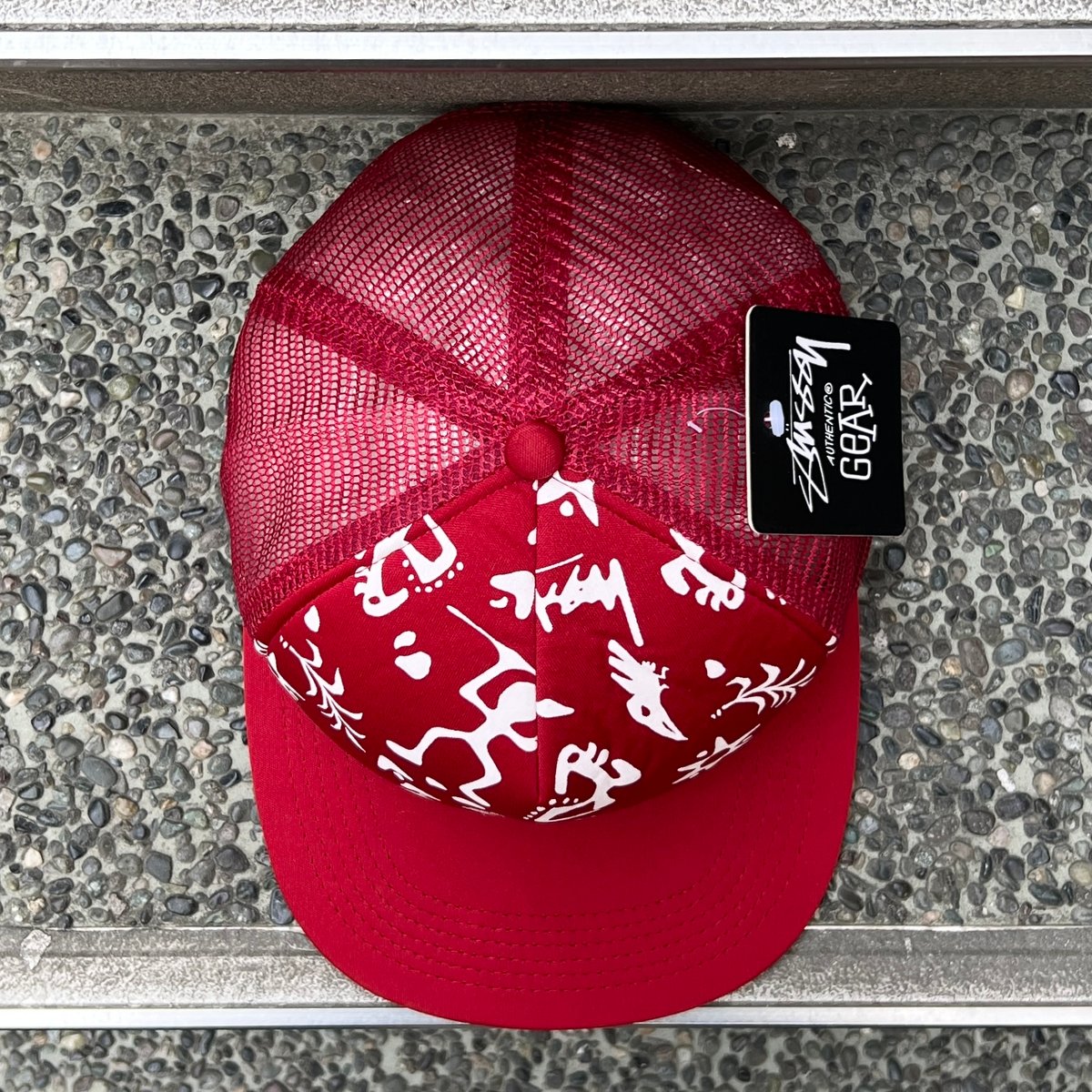 STUSSY/ステューシー メッシュトラッカーキャップ 00年前後 STUSSY/ステューシー メッシュトラッカーキャップ 00年前後