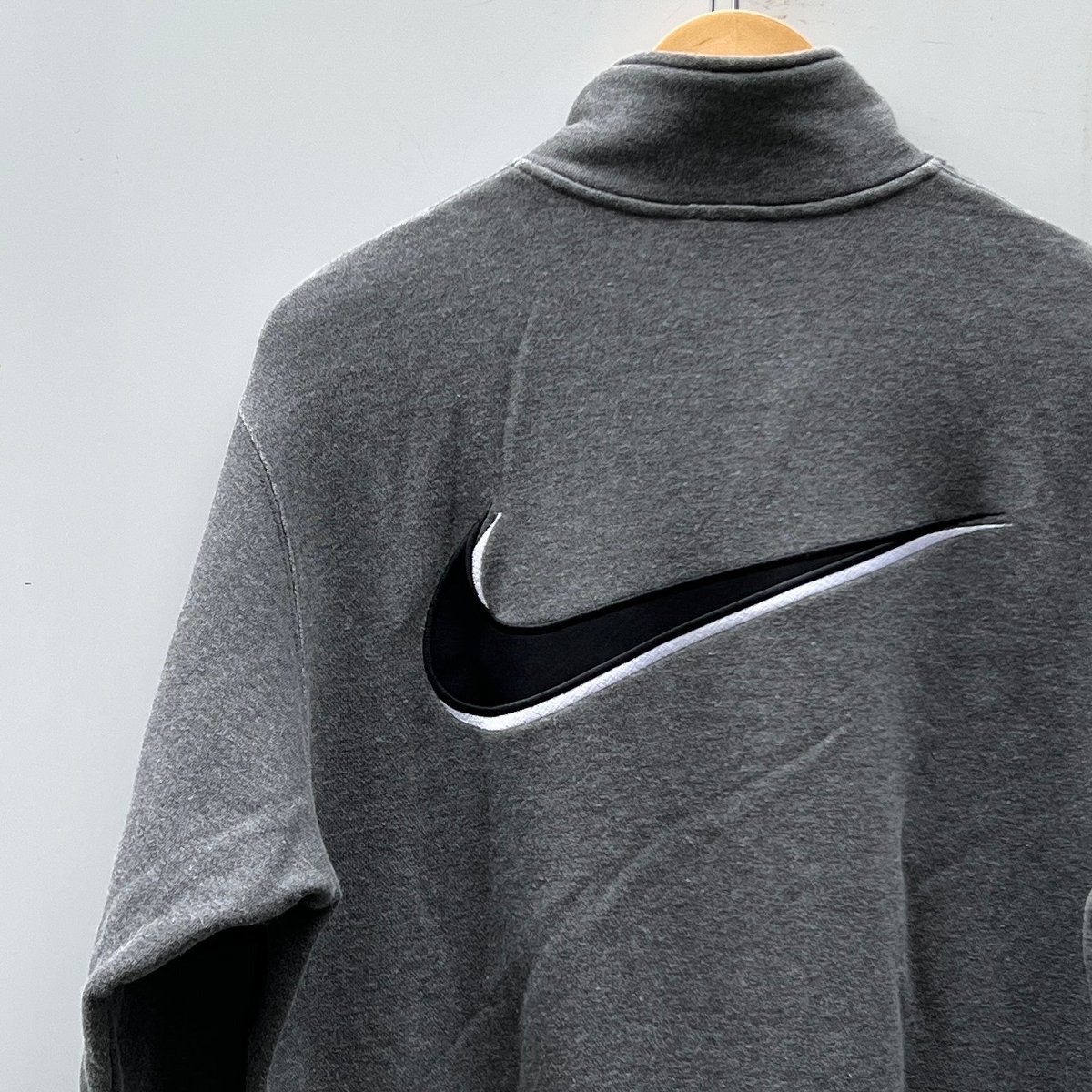 NIKE/ナイキ ビッグスウォッシュ ハーフジップスウェット 90年代 NIKE/ナイキ ビッグスウォッシュ ハーフジップスウェット 90年代