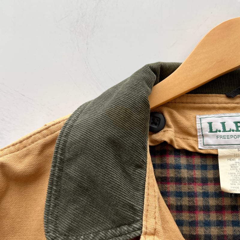 L.L.Bean カバーオール ビンテージ 90s〜00s 古着】90s~00s LLBean ハンティングジャケット ダック
