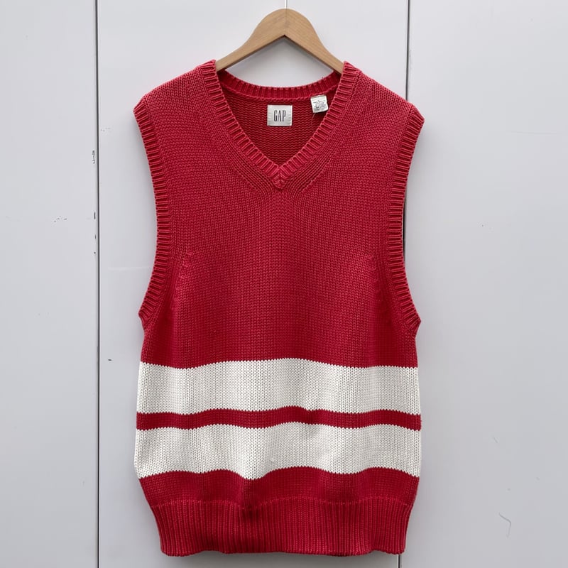GAP/ギャップ コットンニットベスト 90年代 (DEADSTOCK GAP/ギャップ コットンニットベスト 90年代 (DEADSTOCK