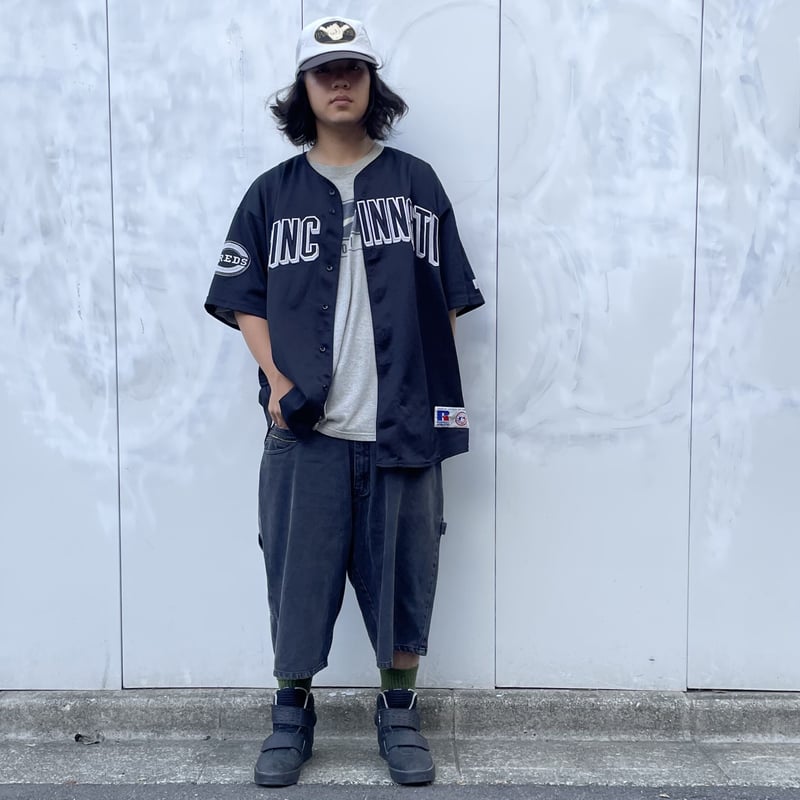 RUSSELL ATHLETIC MLB REDS/ラッセル シンシナティ レッズ ベースボー...