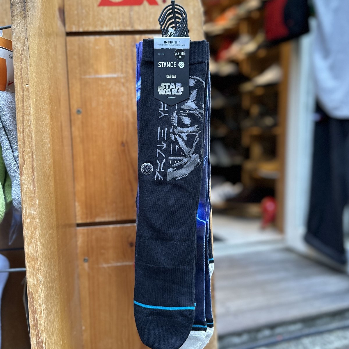 ヴィンテージスタンド即購入◎お値下げ不可です STANCE/スタンス STARWARS DARTH VADER柄ソックス (NEW) | c