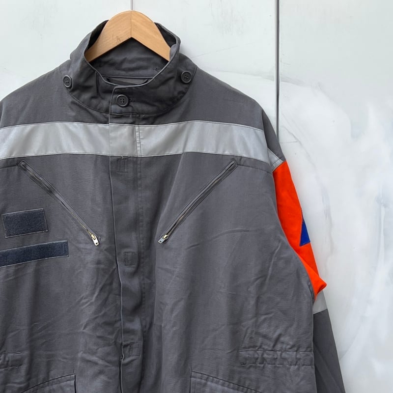 CHEVROLET ワークジャケット ネイビー REDKAR（USED） L》 REDKAP レッドキャップ ワークジャケット タロンジップ