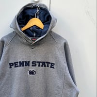 NIKE/ナイキ PENN STATE ロゴフードスウェット 00年前後 (USED)