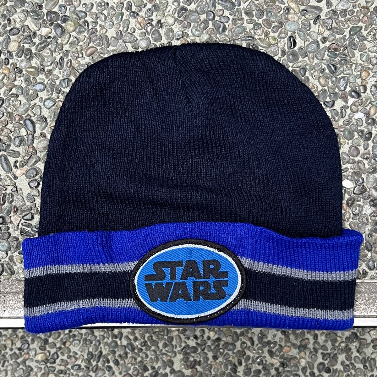 STAR WARS/スターウォーズ ロゴニットキャップ 00年前後 (USED