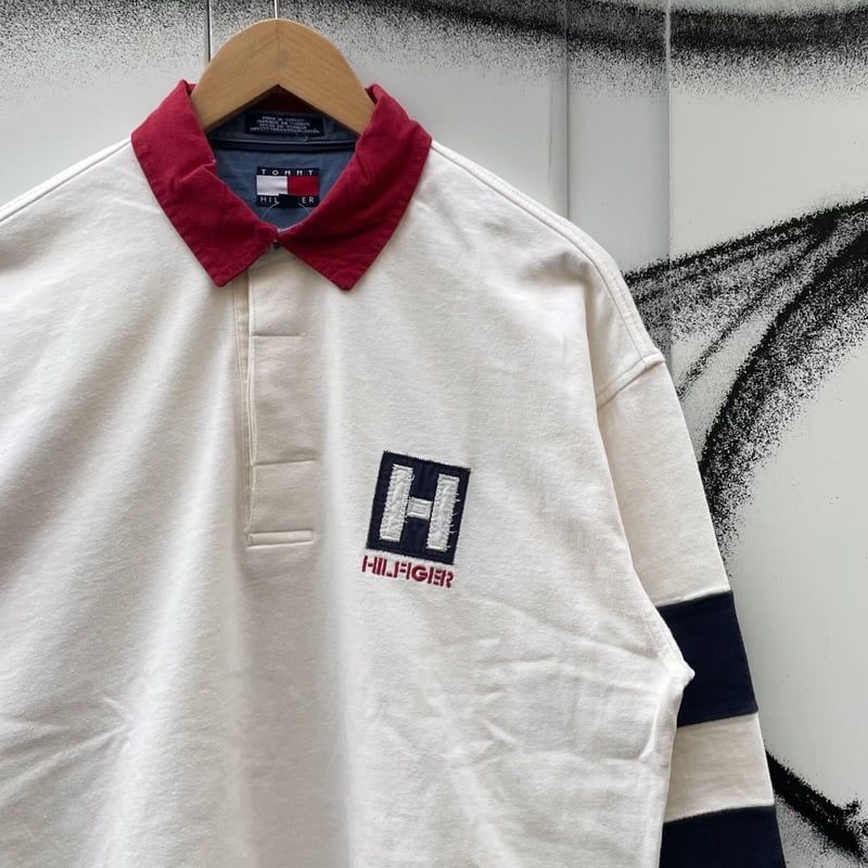 TOMMY HILFIGER/トミーヒルフィガー ラガーシャツ 90年代 (USED) | 