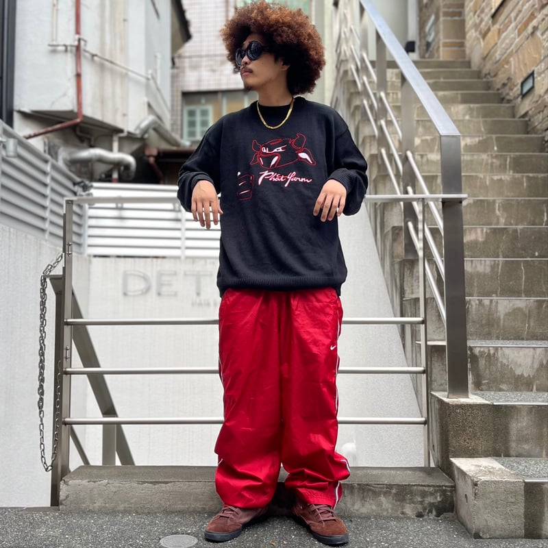 PHAT FARM/ファットファーム ロゴセーター 00年前後 (DEADSTOCK PHAT FARM/ファットファーム ロゴセーター 00年前後 (DEADSTOCK
