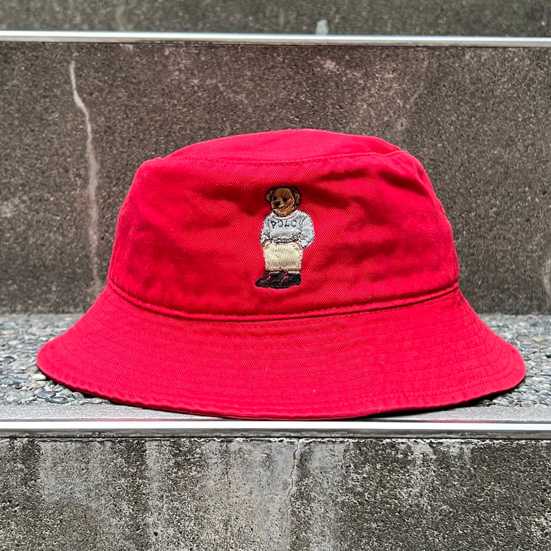 Polo Ralph Lauren/ポロラルフローレン ベアーバケットハット 90年代 