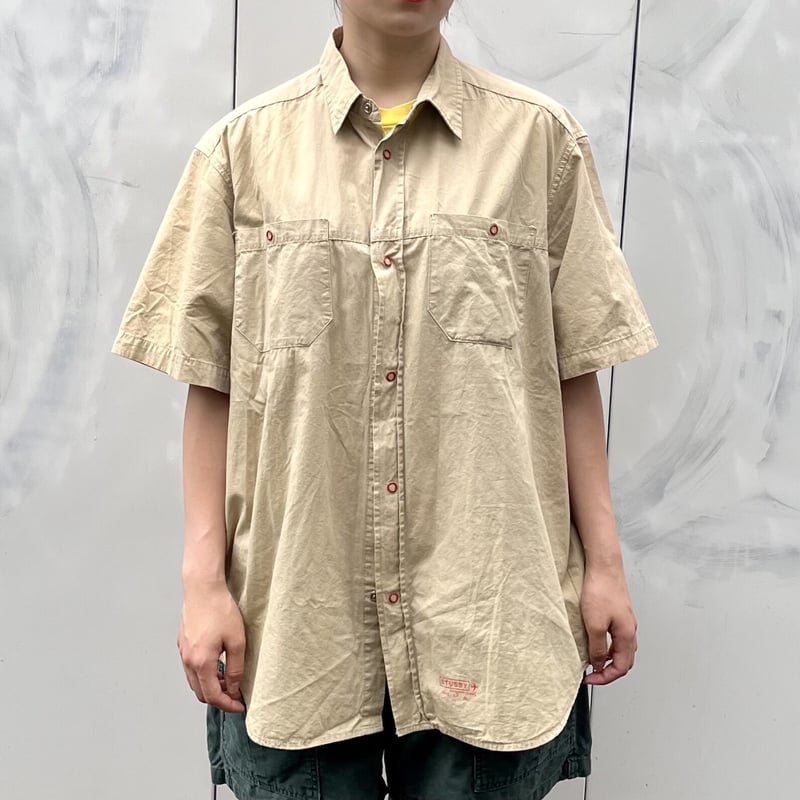 STUSSY/ステューシー 半袖シャツ 90年代 Made In USA (USED) | c STUSSY/ステューシー 半袖シャツ 90年代 Made In USA (USED) | c