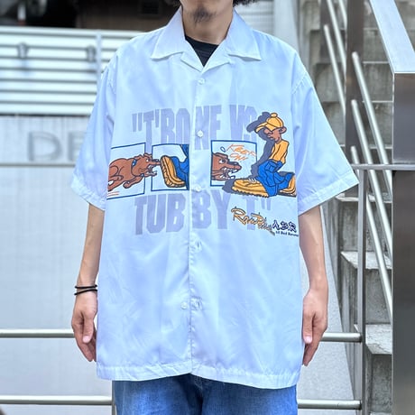 RAW BLUE/ローブルー 半袖シャツ 90年代 (USED)