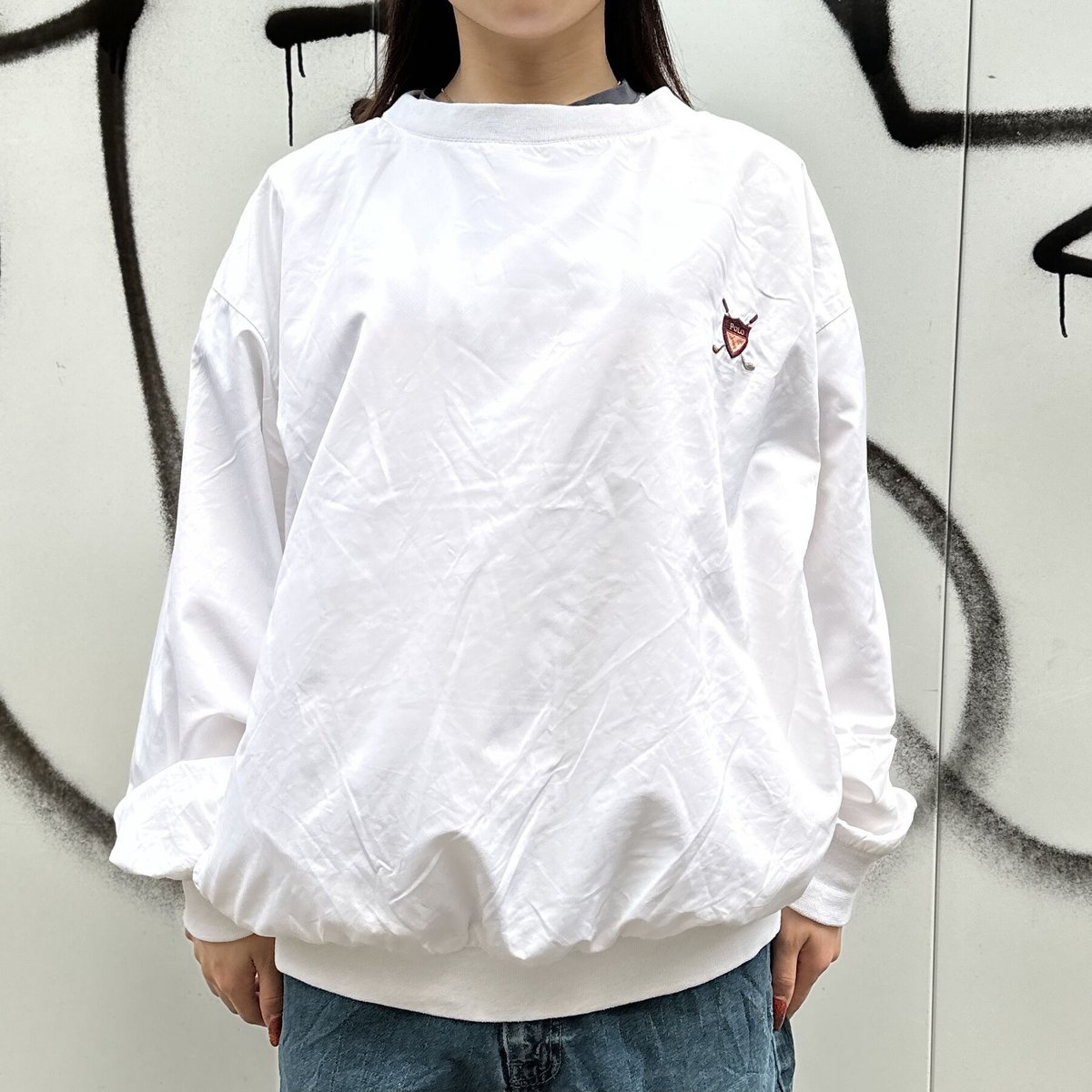 Polo Golf - 新品未使用　ポロゴルフ POLO GOLF/ポロゴルフ クルーネックジャケット 90年代 (USED