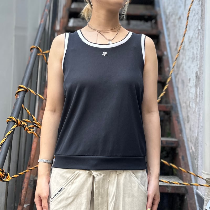 Courrrges/クレージュ ロゴタンクトップ 90年代 (USED Courrrges/クレージュ ロゴタンクトップ 90年代 (USED