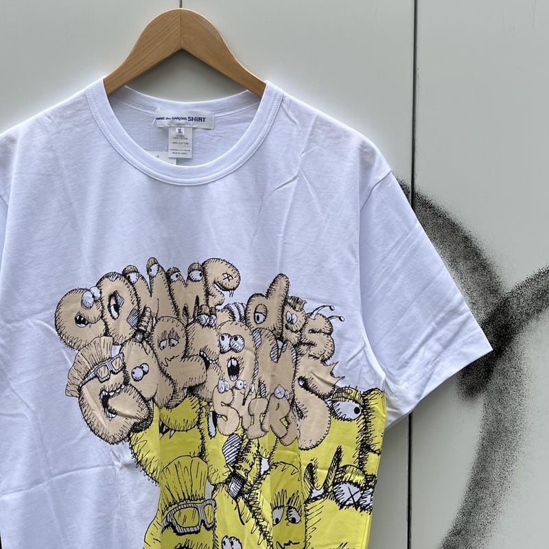 COMME des GARCOS SHIRT/コムデギャルソンシャツ KAWSコラボTシャツ ...