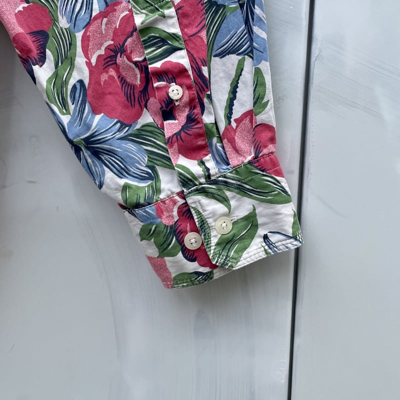 BANANA REPUBLIC/バナナリパブリック 花柄シャツ 90年代 (USED BANANA REPUBLIC/バナナリパブリック 花柄シャツ 90年代 (USED