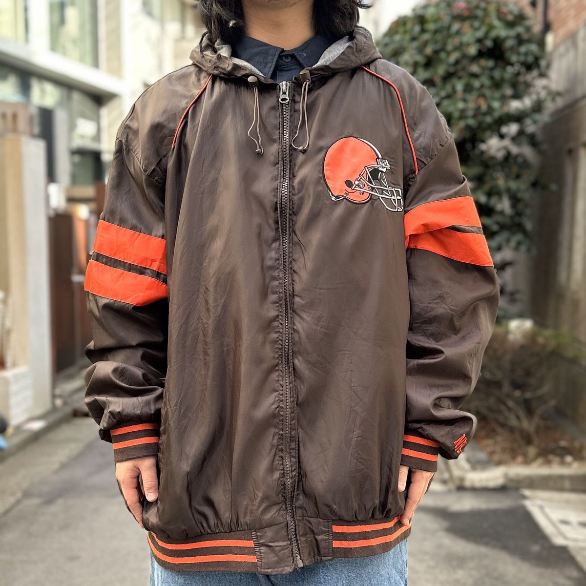 Cleveland Browns Vintage NFL Pro Line Starter Jacket Large