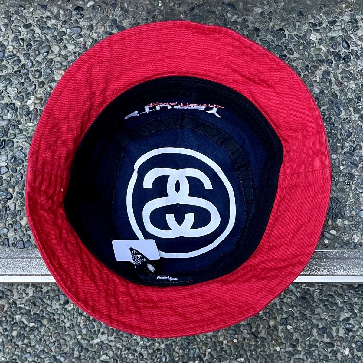 STUSSY/ステューシー バイカラーバケットハット 00年代 (USED STUSSY/ステューシー バイカラーバケットハット 00年代 (USED