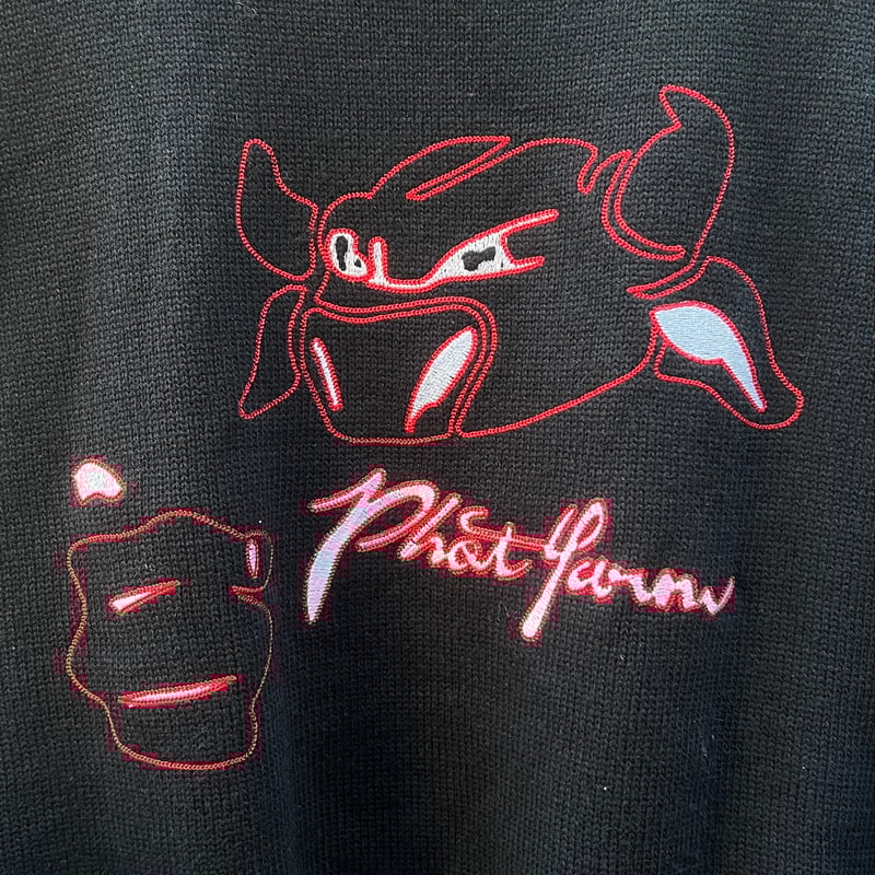 PHAT FARM/ファットファーム ロゴセーター 00年前後 (DEADSTOCK