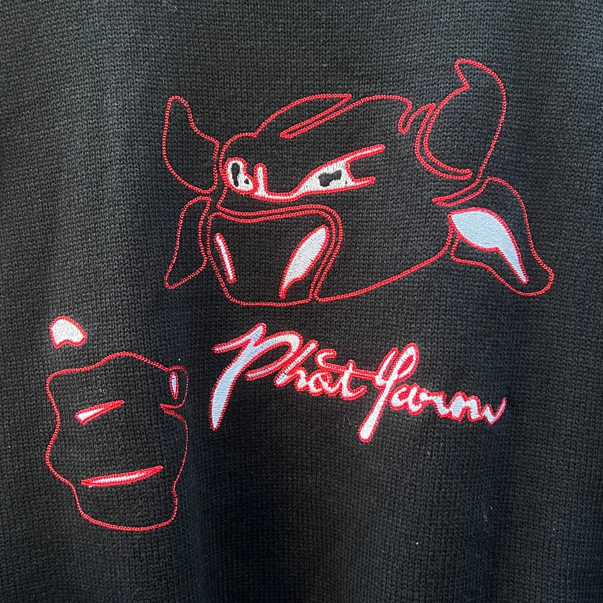 PHAT FARM/ファットファーム ロゴセーター 00年前後 (DEADSTOCK PHAT FARM/ファットファーム ロゴセーター 00年前後 (DEADSTOCK
