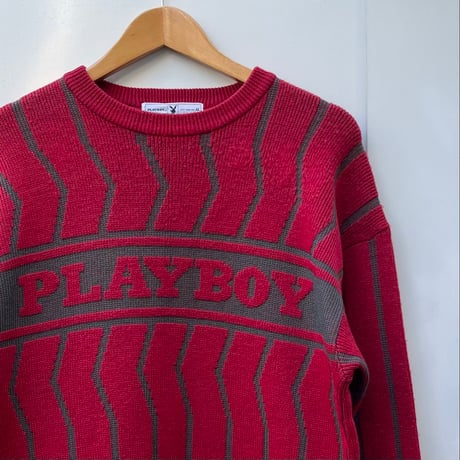 PLAYBOY/プレイボーイ ロゴセーター 90年代 (USED)