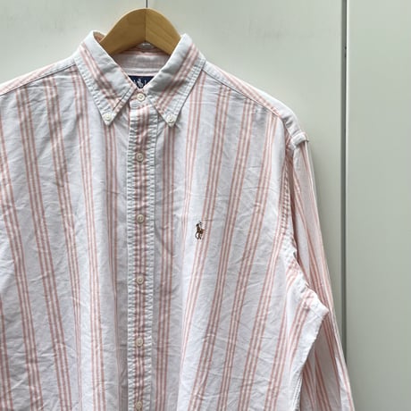 Polo Ralph Lauren/ポロラルフローレン ボタンダウンストライプシャツ 90年代 (USED)