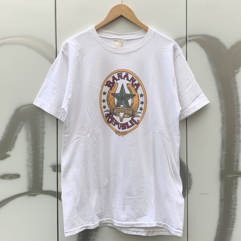 BANANA REPUBLIC/バナナリパブリック ロゴTシャツ 80年代 Made BANANA REPUBLIC/バナナリパブリック ロゴTシャツ 80年代 Made