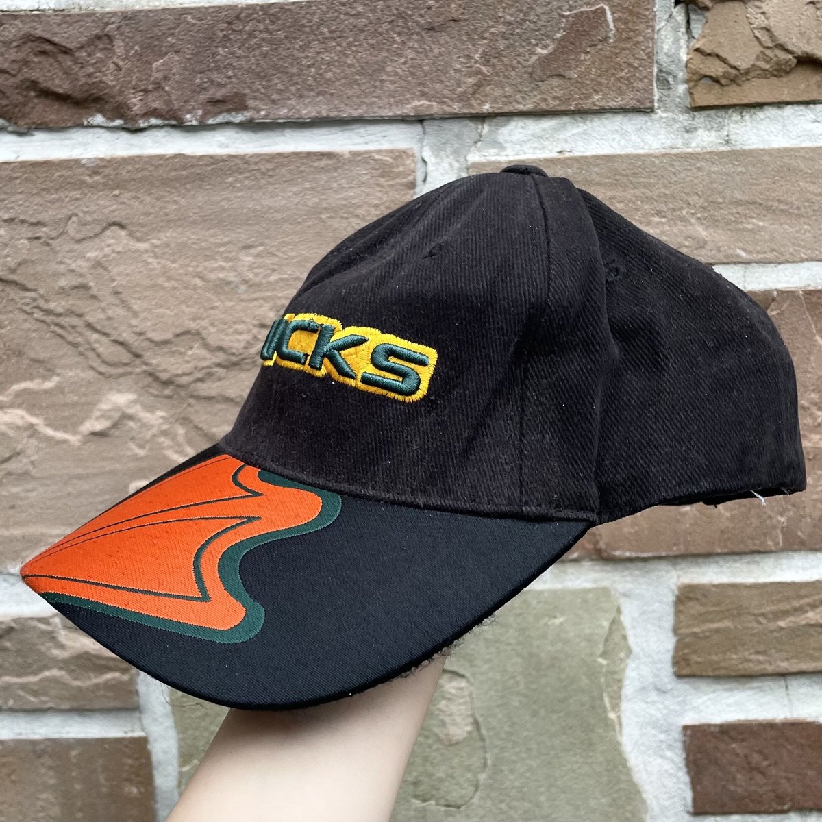 NCAA ORGON DUCKS/オレゴンダックス ロゴキャップ 00年前後