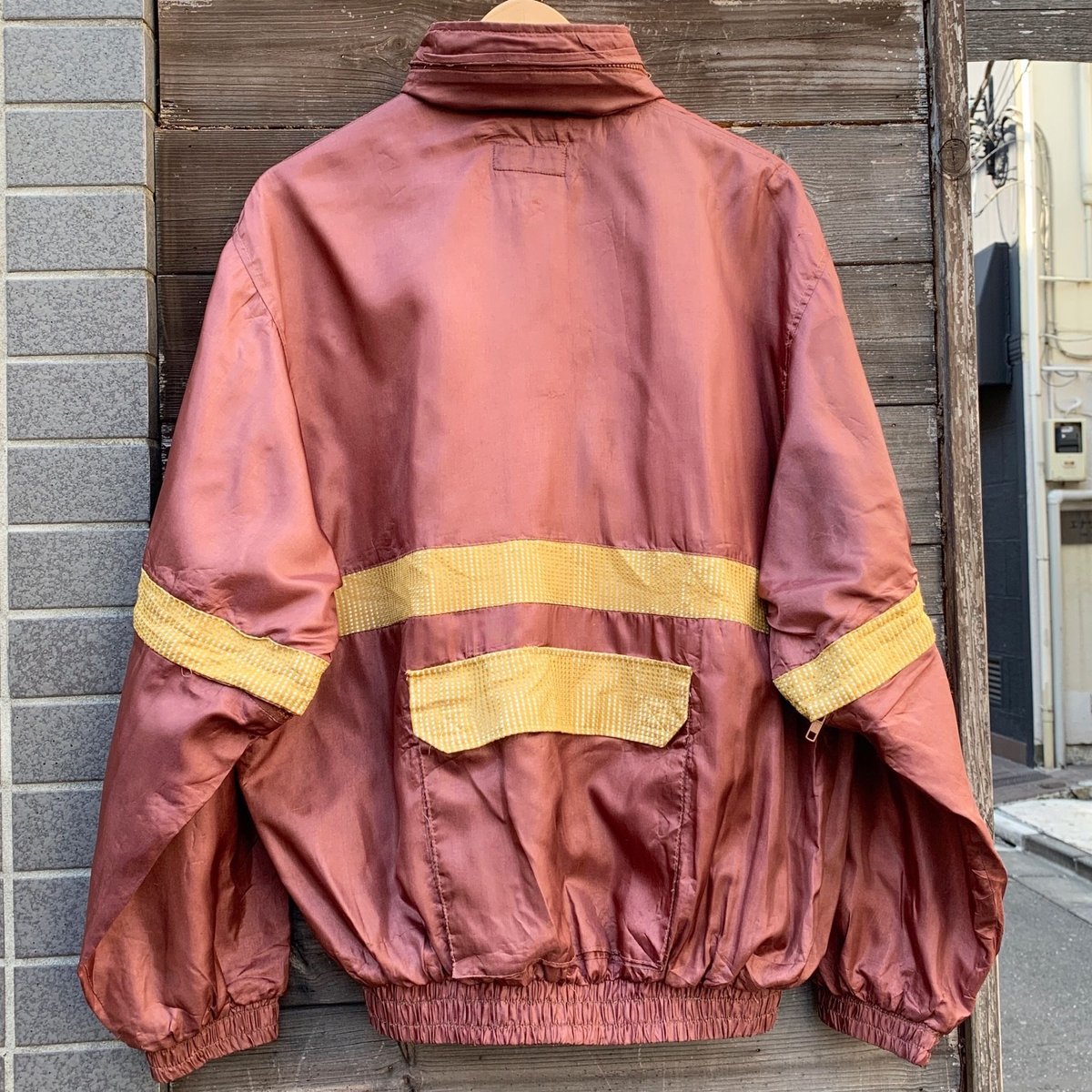 【希少】minirodini×fila ナイロンジャケット 希少】minirodini×fila ナイロンジャケット